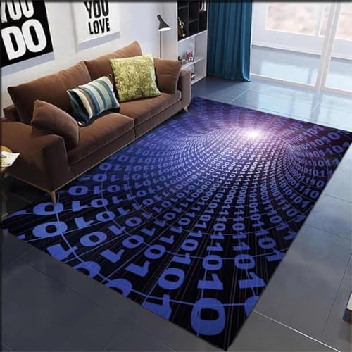 JIEDEDIAM 3D psychedelische visuelle Schwindel Serie Teppich Flur Wohnzimmer Dekoration große Fläche Schlafzimmer Bereich Anti-Rutsch-Matte Familie Hotel Bodenmatte JIEDEDIAM 3D psychedelische visuelle Schwindel Serie Teppich Flur Wohnzimmer Dekoration große Fläche Schlafzimmer Bereich Anti-Rutsch-Matte Familie Hotel Bodenmatte von JIEDEDIAM