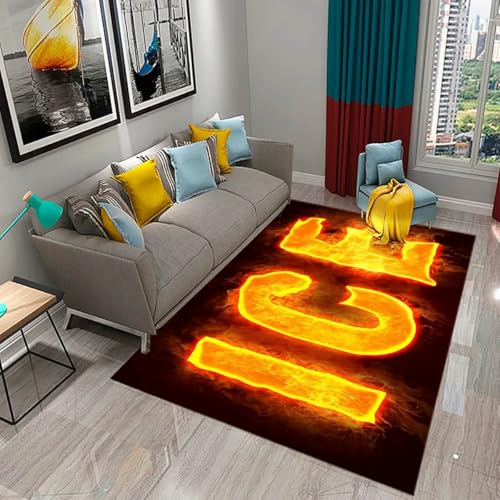 JIEDEDIAM Cooler Teppich mit Yin-Yang-EIS- und Feuer-Motiv, geeignet für Wohnzimmer, Sofa, Couchtisch, Schlafzimmer, Nachttisch, Bodenmatte, Flur, Heim-Arbeitsmatte JIEDEDIAM Cooler Teppich mit Yin-Yang-EIS- und Feuer-Motiv, geeignet für Wohnzimmer, Sofa, Couchtisch, Schlafzimmer, Nachttisch, Bodenmatte, Flur, Heim-Arbeitsmatte von JIEDEDIAM