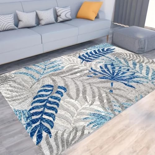 JIEDEDIAM Feuerdrache-Kunstmuster, Tierwolf, großer Teppich für Wohnzimmer, Dekoration, Sofa, Tisch, Balkon, Lange Bodenmatte, rutschfeste Fußmatte von JIEDEDIAM