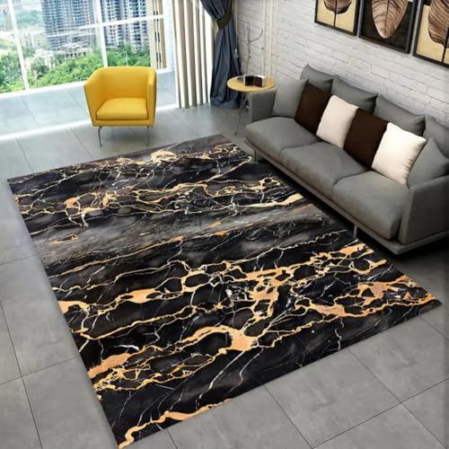 JIEDEDIAM Geometrischer Teppich aus 3D-Weißgold-Marmor, geeignet als Dekoration für Wohnzimmer, Schlafzimmer, Sofa, Fußmatte, rutschfeste Flächenmatte JIEDEDIAM Geometrischer Teppich aus 3D-Weißgold-Marmor, geeignet als Dekoration für Wohnzimmer, Schlafzimmer, Sofa, Fußmatte, rutschfeste Flächenmatte von JIEDEDIAM