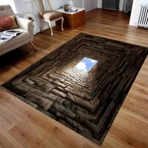 JIEDEDIAM Kreative Traumleiter Wüstenriss Wasser Design 3D Teppich Schlafzimmer Strand Stil rutschfeste Fußmatte Wohnzimmer Dekoration JIEDEDIAM Kreative Traumleiter Wüstenriss Wasser Design 3D Teppich Schlafzimmer Strand Stil rutschfeste Fußmatte Wohnzimmer Dekoration von JIEDEDIAM