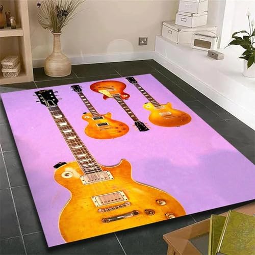 JIEDEDIAM Vintage Klassische Gitarre Teppich Eingang rutschfeste Fußmatte für Wohnzimmer Schlafzimmer Sofa Dekoration Kinder Spielbereich Bodenmatte JIEDEDIAM Vintage Klassische Gitarre Teppich Eingang rutschfeste Fußmatte für Wohnzimmer Schlafzimmer Sofa Dekoration Kinder Spielbereich Bodenmatte von JIEDEDIAM