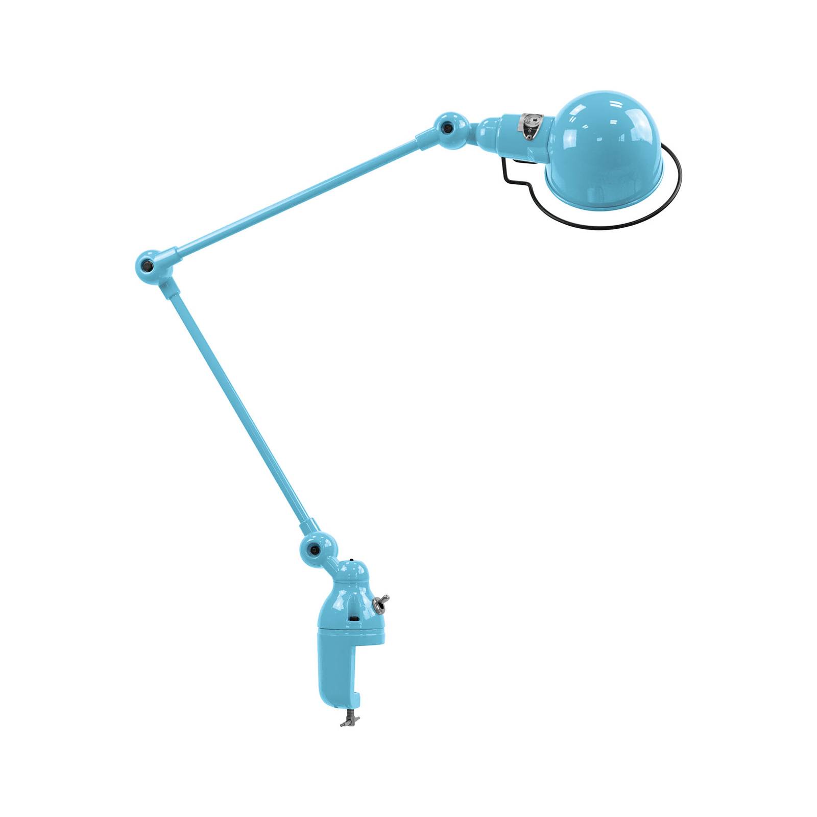 Jieldé Signal SI332 Tischlampe mit Klemme blau von Jieldé