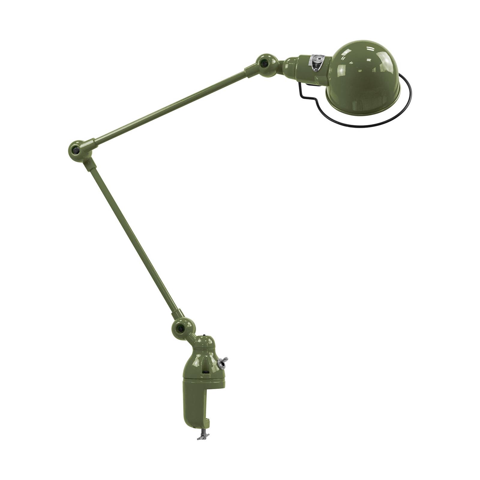 Jieldé Signal SI332 Tischlampe mit Klemme olivgrün von Jieldé