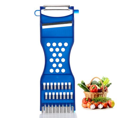JIELIANWL 6-in-1 Multifunktions-Gemüseschäler - Einfach schälen, schneiden, raspeln & spirallisieren mit scharfer Edelstahlklinge - Inkl. Spargelschäler & Reibe - Für Links-/Rechtshänder JIELIANWL 6-in-1 Multifunktions-Gemüseschäler - Einfach schälen, schneiden, raspeln & spirallisieren mit scharfer Edelstahlklinge - Inkl. Spargelschäler & Reibe - Für Links-/Rechtshänder von JIELIANWL