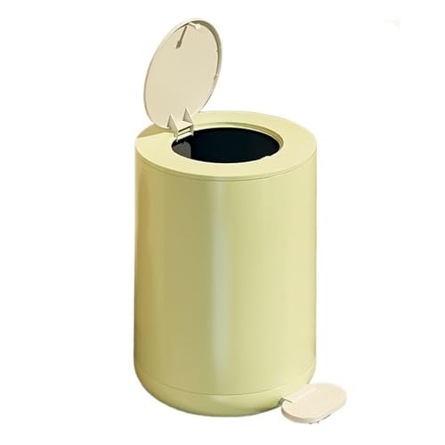 JIESOO Runder Abfalleimer mit Fußpedal Mülleimer mit Softverschluss Herausnehmbarer Innenbehälter, Moderner Abfalleimer Von 12/15 Liter Mit Deckel, Für Wohnzimmer, Schlafzimmer, Bürobad(Grün, 15L) JIESOO Runder Abfalleimer mit Fußpedal Mülleimer mit Softverschluss Herausnehmbarer Innenbehälter, Moderner Abfalleimer Von 12/15 Liter Mit Deckel, Für Wohnzimmer, Schlafzimmer, Bürobad(Grün, 15L) von JIESOO