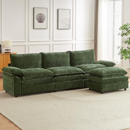 JIEXI Ecksofa Mit Schlaffunktion, Sofas Und Couchs, Modulares Ecksofa, L Form Eckcouch, Wohnlandschaft U Form, Für Couch Wohnzimmer Schlafzimmer Büro Wohnung, Chenille-Stoff 288 x 132 cm JIEXI Ecksofa Mit Schlaffunktion, Sofas Und Couchs, Modulares Ecksofa, L Form Eckcouch, Wohnlandschaft U Form, Für Couch Wohnzimmer Schlafzimmer Büro Wohnung, Chenille-Stoff 288 x 132 cm von JIEXI