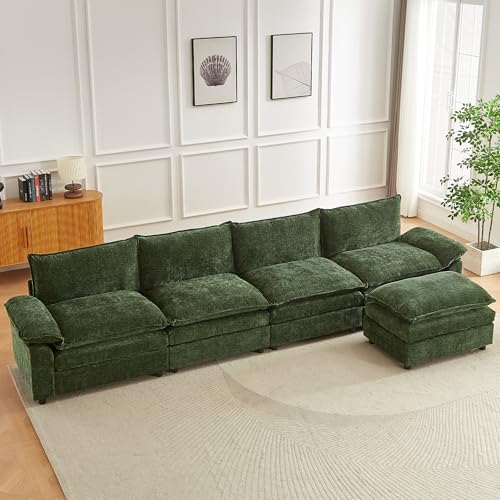 JIEXI Ecksofa Mit Schlaffunktion, Sofas Und Couchs, Modulares Ecksofa, L Form Eckcouch, Wohnlandschaft U Form, Für Couch Wohnzimmer Schlafzimmer Büro Wohnung, Chenille-Stoff 373 x 132 cm JIEXI Ecksofa Mit Schlaffunktion, Sofas Und Couchs, Modulares Ecksofa, L Form Eckcouch, Wohnlandschaft U Form, Für Couch Wohnzimmer Schlafzimmer Büro Wohnung, Chenille-Stoff 373 x 132 cm von JIEXI