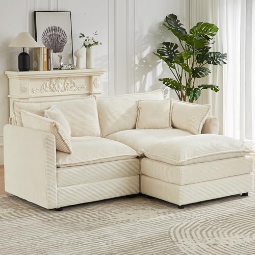JIEXI Ecksofas Und Couchs, Ecksofa Mit Schlaffunktion, Modulares Ecksofa, Wohnlandschaft U Form, L Form Eckcouch, Für Couch Wohnzimmer Schlafzimmer Büro Wohnung Corduroy Fabric, 196 x 150cm JIEXI Ecksofas Und Couchs, Ecksofa Mit Schlaffunktion, Modulares Ecksofa, Wohnlandschaft U Form, L Form Eckcouch, Für Couch Wohnzimmer Schlafzimmer Büro Wohnung Corduroy Fabric, 196 x 150cm von JIEXI