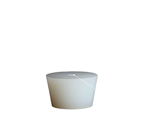 JIEYUZYUO 1/3/5 Stück Transparenter Konischer Silikonstopfen Mit Löchern, Widerstandsfähiger Gummistopfen, Konischer Flaschenverschluss/42 * 53 * 32Mm/1Pc von JIEYUZYUO