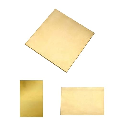 JIEYUZYUO 1 Stück 99,9% Reines Messingband, Kupferblech, Dünne Metallplatte, Handgefertigtes Material, Reine Kupfertabletten, Für Metallkunst/Color/0.5 * 200 * 200Mm JIEYUZYUO 1 Stück 99,9% Reines Messingband, Kupferblech, Dünne Metallplatte, Handgefertigtes Material, Reine Kupfertabletten, Für Metallkunst/Color/0.5 * 200 * 200Mm von JIEYUZYUO