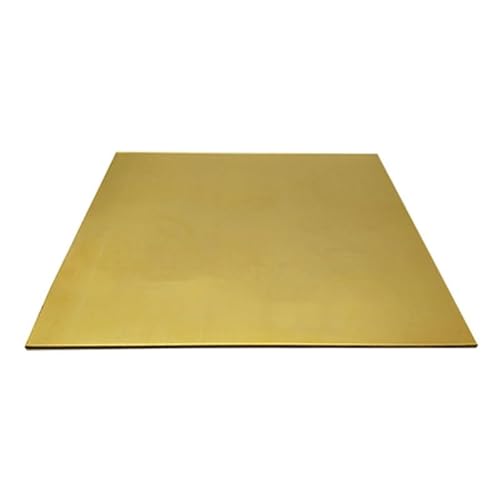JIEYUZYUO 1 Stück C28000/C27400 Vergoldetes Messing-Kupferblech 0,8 Mm, Messing, Sonderanfertigung, Kupfer-Messingplatte, Güteklasse H62/H62 Grade/3 * 50 * 100Mm 1Pc JIEYUZYUO 1 Stück C28000/C27400 Vergoldetes Messing-Kupferblech 0,8 Mm, Messing, Sonderanfertigung, Kupfer-Messingplatte, Güteklasse H62/H62 Grade/3 * 50 * 100Mm 1Pc von JIEYUZYUO