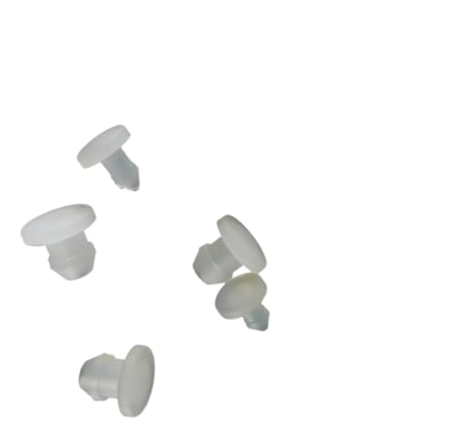 JIEYUZYUO 10/20/50/100 Stück Silikon-Lochkappen 2,5/3/3,5/4 Mm, T-Förmige Abdeckkappen, Aufsteckbare Dichtung, Endkappe, Verschlussstopfen/Transparent/50Pcs_4Mm JIEYUZYUO 10/20/50/100 Stück Silikon-Lochkappen 2,5/3/3,5/4 Mm, T-Förmige Abdeckkappen, Aufsteckbare Dichtung, Endkappe, Verschlussstopfen/Transparent/50Pcs_4Mm von JIEYUZYUO