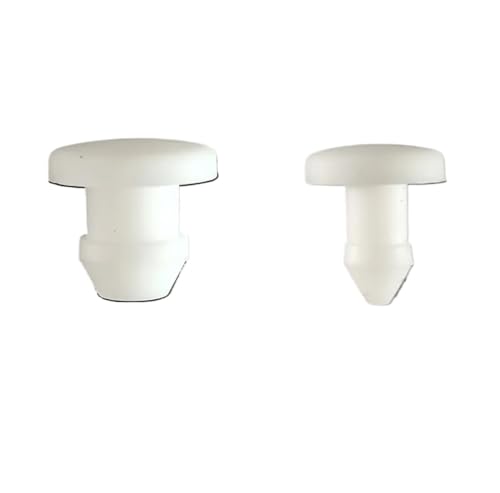 JIEYUZYUO 10/20/50/100 Stück Silikon-Lochkappen 2,5/3/3,5/4 Mm, T-Förmige Abdeckkappen, Aufsteckbare Dichtung, Endkappe, Verschlussstopfen/White/20Pcs_2.5Mm JIEYUZYUO 10/20/50/100 Stück Silikon-Lochkappen 2,5/3/3,5/4 Mm, T-Förmige Abdeckkappen, Aufsteckbare Dichtung, Endkappe, Verschlussstopfen/White/20Pcs_2.5Mm von JIEYUZYUO