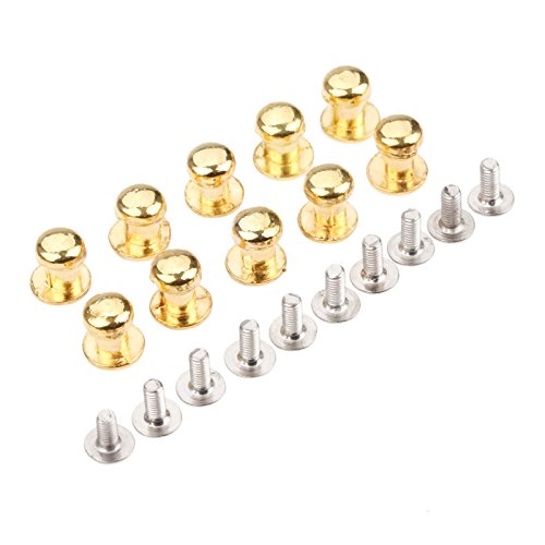 JIEYUZYUO 10 Stück 7 X 10 Mm, Mini-Schmuckkästchen, Kommode, Schublade, Schrank, Türgriff, Antik-Messing/Silber/Gold, Möbelgriffe/C von JIEYUZYUO