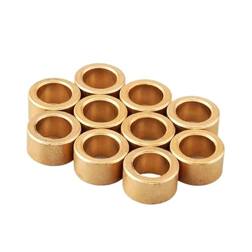 JIEYUZYUO 10 Stück Messing-Basisbuchsen, Innendurchmesser 3,0 Mm, 4 Mm, 5 Mm, Lagerbuchse Für Gleitblöcke, 3D-Druckerzubehör/3 * 5 * 8Mm JIEYUZYUO 10 Stück Messing-Basisbuchsen, Innendurchmesser 3,0 Mm, 4 Mm, 5 Mm, Lagerbuchse Für Gleitblöcke, 3D-Druckerzubehör/3 * 5 * 8Mm von JIEYUZYUO