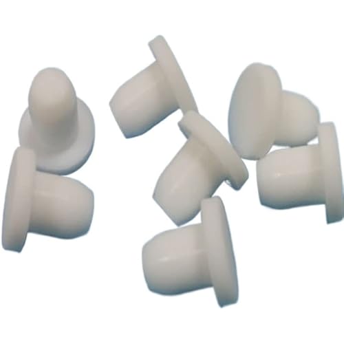 JIEYUZYUO 10 Stück Weiße Silikon-Dichtungsstopfen, 2,7–8,5 Mm, Endkappen, Stopfen, Staubschutzstopfen, Lebensmittelecht/White/3.8Mm Solid JIEYUZYUO 10 Stück Weiße Silikon-Dichtungsstopfen, 2,7–8,5 Mm, Endkappen, Stopfen, Staubschutzstopfen, Lebensmittelecht/White/3.8Mm Solid von JIEYUZYUO