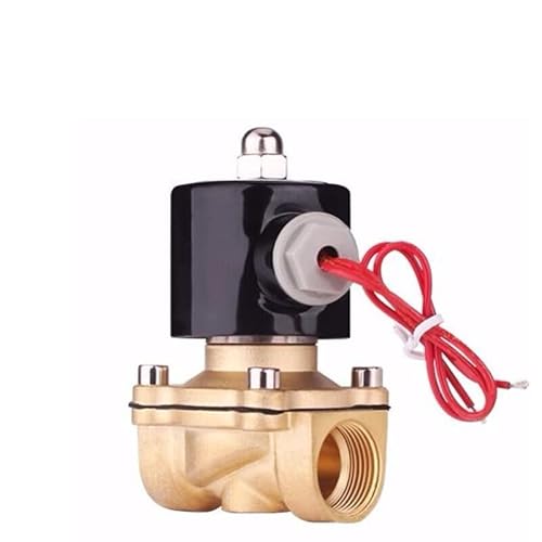 JIEYUZYUO 1Pc Normally Closed Brass Electric Solenoid Valve Dn8 Dn10 Dn15 Dn20 Dn25 N/C Pneumatic Valve/12V-3A/Dn20 JIEYUZYUO 1Pc Normally Closed Brass Electric Solenoid Valve Dn8 Dn10 Dn15 Dn20 Dn25 N/C Pneumatic Valve/12V-3A/Dn20 von JIEYUZYUO