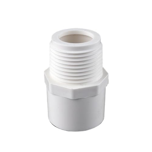 JIEYUZYUO 2–10 Stück 20/25/32/40/50/63,0 Mm ~ 1/2–2 Zoll Pvc-Rohrverbinder Mit Außengewinde, Gerade, Für Aquarium, Gartenbewässerung, Adapter/40Mm/8Pcs JIEYUZYUO 2–10 Stück 20/25/32/40/50/63,0 Mm ~ 1/2–2 Zoll Pvc-Rohrverbinder Mit Außengewinde, Gerade, Für Aquarium, Gartenbewässerung, Adapter/40Mm/8Pcs von JIEYUZYUO
