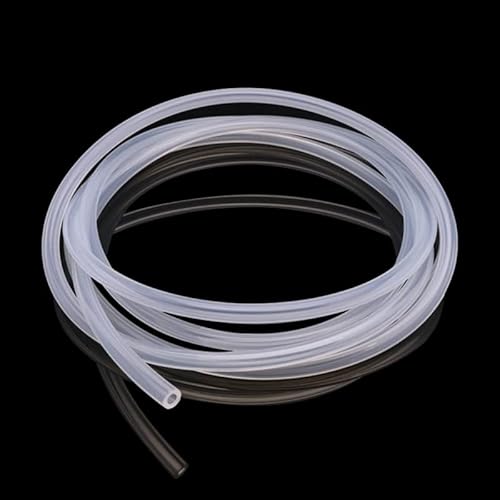 JIEYUZYUO 3.0 M Lebensmittelechtes, Transparentes Silikon Flexibler, Ungiftiger Silikonschlauch/Id 20Mm*Od 26Mm/3.0M von JIEYUZYUO