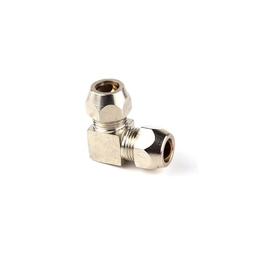 JIEYUZYUO 4 6 8, 10, 12, 14, 16 Mm Außendurchmesser, Messing-Rohrverschraubung, Klemmverschraubung, Öl-Wasser-Gas-Adapter, L-Förmig, T-Förmig/L/Od Tube 14Mm JIEYUZYUO 4 6 8, 10, 12, 14, 16 Mm Außendurchmesser, Messing-Rohrverschraubung, Klemmverschraubung, Öl-Wasser-Gas-Adapter, L-Förmig, T-Förmig/L/Od Tube 14Mm von JIEYUZYUO