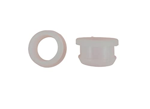 JIEYUZYUO 5/1/2 Stück 4,5–50,6 Mm Silikon-Lochstopfen Mit Schnappverschluss Endkappen, Spund, Kabelschutz, Transparent/Clear/11.5Mm(Bore 8.5)5Pcs von JIEYUZYUO