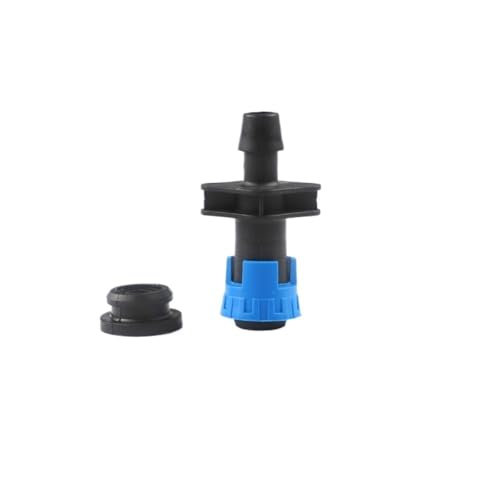 JIEYUZYUO 5–15 Stück 16 Mm Tropfbandventil, Mikrobewässerung, Labyrinth-Verbindungsventil, Anschluss An 16 Mm Tropfbandschlauch/B-Bypass I-Sd/16Mm_15Pcs von JIEYUZYUO
