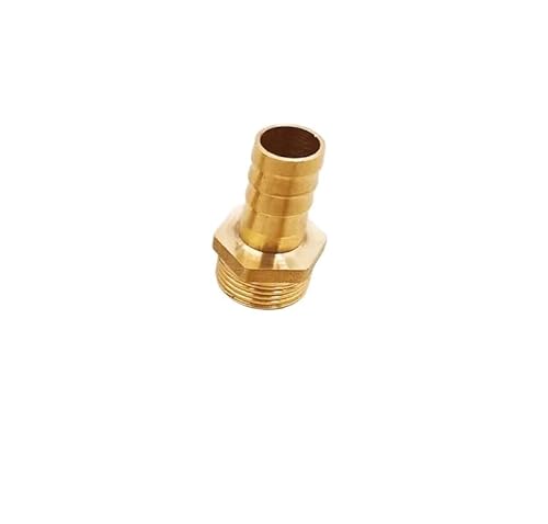JIEYUZYUO 8 Mm, 10 Mm, 12 Mm, 13,0 Mm, 16 Mm Schlauchverschraubung (Außengewinde) Auf M16 M18 M20 Metrisches Außengewinde, Messing-Rohrverschraubung, Nippelkupplung/Color/M18*1.5 To 16Mm von JIEYUZYUO