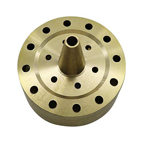 JIEYUZYUO Brass Firework Water Column Fountain Nozzles Garden Landscape Pond Sprinkler Layer Flower Fountain 1/4" 1/2" 3/4" 1" 1.5" 2"/1I2 Inch von JIEYUZYUO