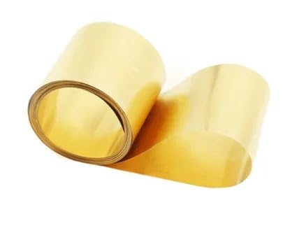 JIEYUZYUO Dicke 0,01/0,02/0,03/0,05-0,5 Mm X 100 Mm X 1000 Mm Dünnes Messingblech Folienstreifen/0.06 * 100 * 1000 von JIEYUZYUO