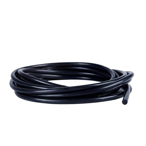 JIEYUZYUO Durchmesser 0,7–20 Mm, Schwarzes Vmq-Silikonband, Dichtungsstreifen Aus Silikonkautschuk, 1 M O-Ring, Temperaturbeständig, Wasserdicht/Dia 1.0Mm/1M von JIEYUZYUO