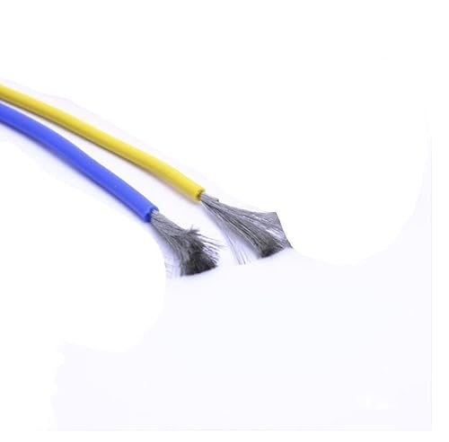 JIEYUZYUO Hitzebeständiger Silikondraht, 2 M, 12 Awg, 11, 10, 13, 14, 15, 16 Awg, 17, 18, 20 Awg, Hochtemperatur 200 °C, Kältebeständigkeit -60 °C/Yellow And Blue/26Awg JIEYUZYUO Hitzebeständiger Silikondraht, 2 M, 12 Awg, 11, 10, 13, 14, 15, 16 Awg, 17, 18, 20 Awg, Hochtemperatur 200 °C, Kältebeständigkeit -60 °C/Yellow And Blue/26Awg von JIEYUZYUO