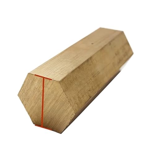 JIEYUZYUO Messing Sechskantstangen 3,0–10 Mm/Length 100Mm 1Pc/9Mm JIEYUZYUO Messing Sechskantstangen 3,0–10 Mm/Length 100Mm 1Pc/9Mm von JIEYUZYUO