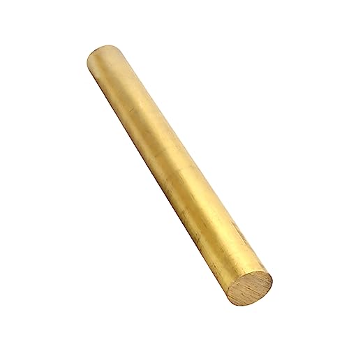 JIEYUZYUO Messingstange, Durchmesser 9,5–16 Mm, Massive Messing-Rundstange, Drehstange, Langlebig, Verschleißfest, Gute Mechanische Eigenschaften, Länge 0,5 M/Diameter:14Mm von JIEYUZYUO