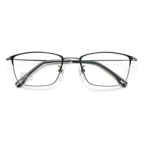 JIEYUZYUO Modische Lesebrille Mit Blaulichtfilter Für Herren/Damen, Computerbrille Gegen Augenüberanstrengung, Lesebrille Mit Metallrahmen/Grey/2.25 * JIEYUZYUO Modische Lesebrille Mit Blaulichtfilter Für Herren/Damen, Computerbrille Gegen Augenüberanstrengung, Lesebrille Mit Metallrahmen/Grey/2.25 * von JIEYUZYUO