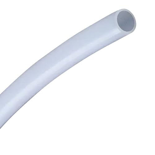 JIEYUZYUO Ptfe Tubing Ptfe Teflon Rohr Rohr 3/8 Zoll Für Labor, Innendurchmesser 9.52Mm, 5M Milchig Weiß von JIEYUZYUO