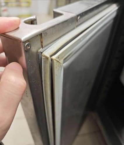 JIEZM Magnetdichtung Profil Universal Türdichtung Set Magnetdichtung Gummidichtung Dichtung zum Einklemmen in Kühlschrank Kühl-Gefrier-Kombination,Grau JIEZM Magnetdichtung Profil Universal Türdichtung Set Magnetdichtung Gummidichtung Dichtung zum Einklemmen in Kühlschrank Kühl-Gefrier-Kombination,Grau von JIEZM
