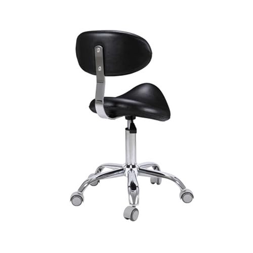 JIFGWBSP Sattelhocker, Beweglicher Sattelstuhl, Höhenverstellbarer Drehhocker, Geeignet for Zuhause/Büro/Schönheitssalon, Belastbar 150 Kg JIFGWBSP Sattelhocker, Beweglicher Sattelstuhl, Höhenverstellbarer Drehhocker, Geeignet for Zuhause/Büro/Schönheitssalon, Belastbar 150 Kg von JIFGWBSP