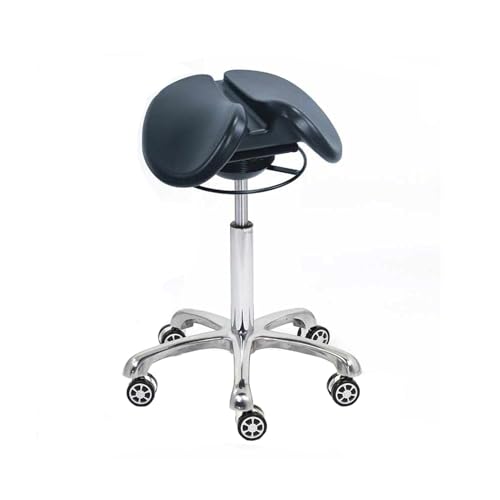 JIFGWBSP Sattelhocker, Drehbarer Und Beweglicher Arbeitsstuhl, Höhenverstellbarer Sattelstuhl, Geeignet for Zuhause/Friseursalon/Büro, Einfach Zu Montieren JIFGWBSP Sattelhocker, Drehbarer Und Beweglicher Arbeitsstuhl, Höhenverstellbarer Sattelstuhl, Geeignet for Zuhause/Friseursalon/Büro, Einfach Zu Montieren von JIFGWBSP