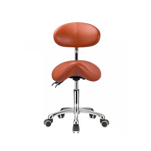 JIFGWBSP Sattelhocker, Stehdrehhocker, Heb- Und Verstellbarer Bürostuhl, for Zuhause/Friseursalon/Büro, Tragkraft 250 Kg von JIFGWBSP