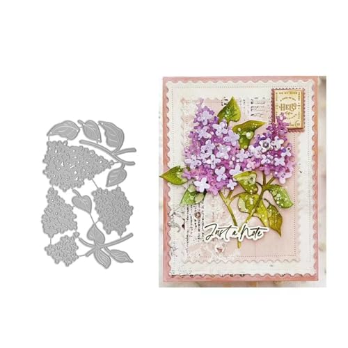 Flieder Blumen Stanzschablonen Blumen Stanzen für DIY ScrapBooking Album Dekorative Papier Handwerk und Karten Herstellung Flieder Blumen Stanzschablonen Blumen Stanzen für DIY ScrapBooking Album Dekorative Papier Handwerk und Karten Herstellung von JIHFOHHA