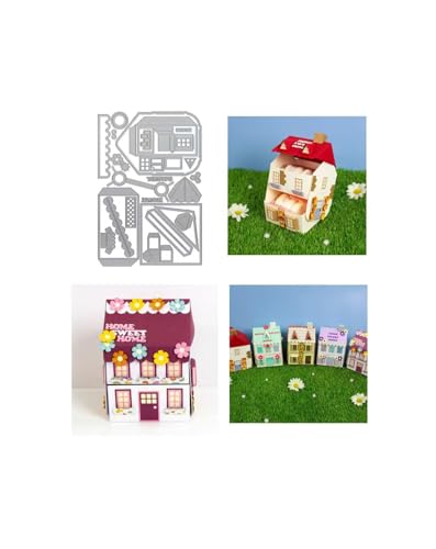 JIHFOHHA 3D Blumen Haus Stanzschablonen Süßigkeiten Box Geschenkbox Stanzen für DIY ScrapBooking Album Dekorative Papier Handwerk und Karten Herstellung JIHFOHHA 3D Blumen Haus Stanzschablonen Süßigkeiten Box Geschenkbox Stanzen für DIY ScrapBooking Album Dekorative Papier Handwerk und Karten Herstellung von JIHFOHHA