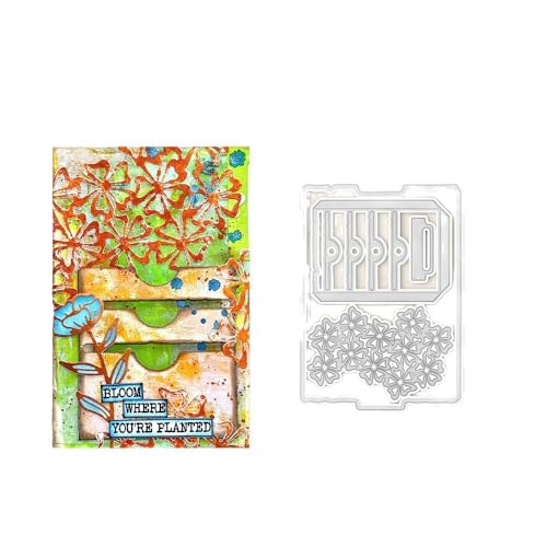 JIHFOHHA Blumen Slots Ordner Stanzschablonen Weihnachten Stanzen für DIY ScrapBooking Album Dekorative Papier Handwerk und Karten Herstellung von JIHFOHHA