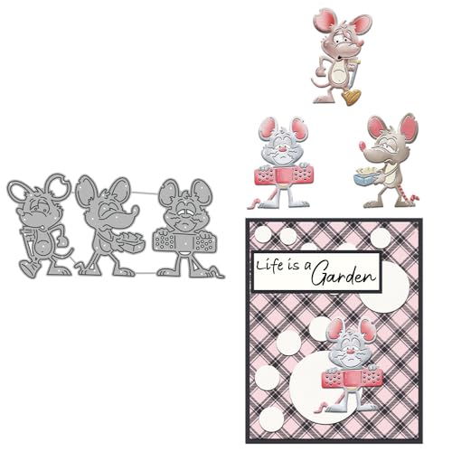 JIHFOHHA Heilen Mäuse Stanzschablonen Stanzen für DIY ScrapBooking Album Dekorative Papier Handwerk und Karten Herstellung JIHFOHHA Heilen Mäuse Stanzschablonen Stanzen für DIY ScrapBooking Album Dekorative Papier Handwerk und Karten Herstellung von JIHFOHHA