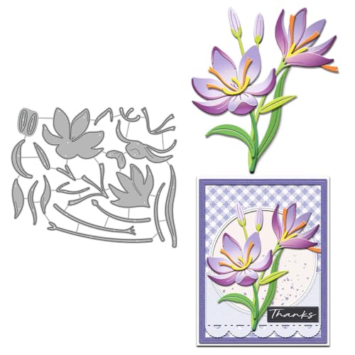 JIHFOHHA Orchideen Blumen Stanzschablonen Stanzen für DIY ScrapBooking Album Dekorative Papier Handwerk und Karten Herstellung JIHFOHHA Orchideen Blumen Stanzschablonen Stanzen für DIY ScrapBooking Album Dekorative Papier Handwerk und Karten Herstellung von JIHFOHHA