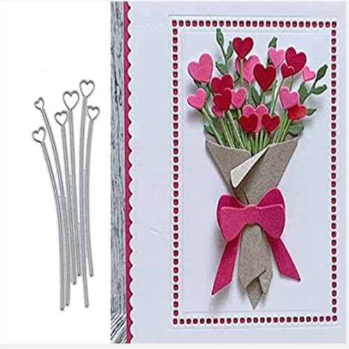 Liebe Strauß Stanzschablonen Herz Blumen Stanzen für DIY ScrapBooking Album Dekorative Papier Handwerk und Karten Herstellung Liebe Strauß Stanzschablonen Herz Blumen Stanzen für DIY ScrapBooking Album Dekorative Papier Handwerk und Karten Herstellung von JIHFOHHA