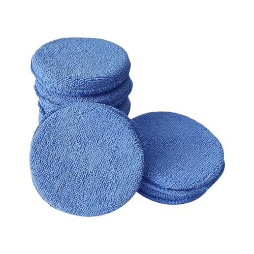 JIHUOO 20 Stück Mikrofaser-Autowaschpads, Auto-Detaillierungspads, kleine Autowachs-Applikator-Pads, Autowachspuffer-Pads, Autowaschschwämme, Autowachspolitur, Applikatoren JIHUOO 20 Stück Mikrofaser-Autowaschpads, Auto-Detaillierungspads, kleine Autowachs-Applikator-Pads, Autowachspuffer-Pads, Autowaschschwämme, Autowachspolitur, Applikatoren von JIHUOO