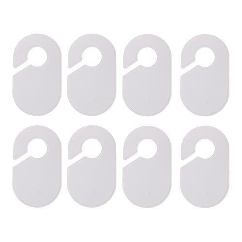 JIHUOO 12 Stück Kleidung Rack Größe Teiler Blank Größentrenner Weiß Closet Größe Teiler Kleiderstange Größenfinder für Kleiderschrank JIHUOO 12 Stück Kleidung Rack Größe Teiler Blank Größentrenner Weiß Closet Größe Teiler Kleiderstange Größenfinder für Kleiderschrank von JIHUOO