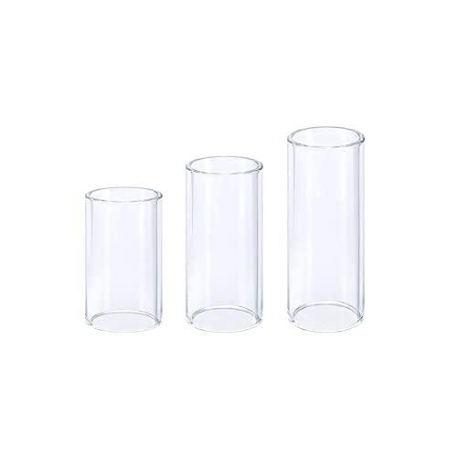 JIHUOO 3 Stück Glas Slide Gitarre Set Bottleneck Gitarre Slider Ring Glasrutsche für Gitarre Bass JIHUOO 3 Stück Glas Slide Gitarre Set Bottleneck Gitarre Slider Ring Glasrutsche für Gitarre Bass von JIHUOO
