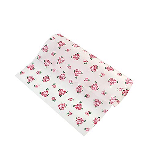 JIHUOO 50 Blatts Wachspapier Bienenwachstücher für Lebensmittel Käse Obst Gemüse Rose JIHUOO 50 Blatts Wachspapier Bienenwachstücher für Lebensmittel Käse Obst Gemüse Rose von JIHUOO